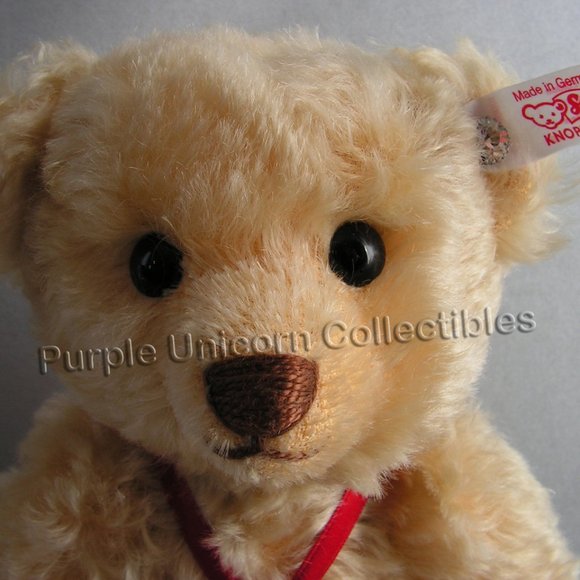 2004 Steiff Daniel Bear with Swarovski Annual Edition Snowflake Xmas Ornament - Picture 2 of 5